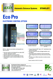 Axis Eco-Pro Controller