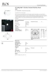 Tech specification IC Lights Outdoor