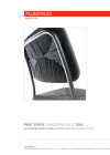 Tech specification First Steps chair | stool