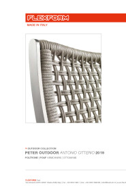 Tech specification Peter Outdoor, armchair | footstool