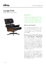 Lounge Chair & Ottoman Spec Sheet