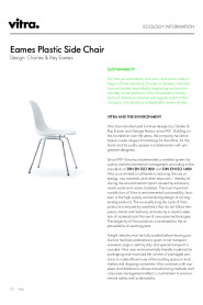 Eames Plastic Side Chair Brochure