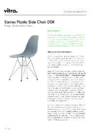 Eames Plastic Side Chair Brochure