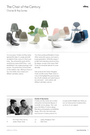 Eames Plastic Side Chair Brochure