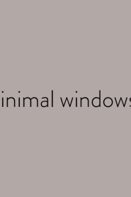 minimal windows® Brochure