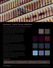 Vanceva Earth Tones bulletin