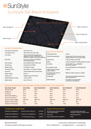 EN - Data Sheet Black Antiglare