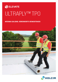 Elevate UltraPly TPO Commercial brochure in Spanish