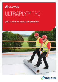 Elevate UltraPly TPO Commercial brochure in Italian
