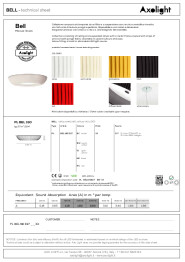 Data sheet 180 cm