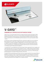 Elevate V-Gard sell sheet in Italian