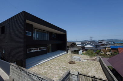 A home in a wooden box