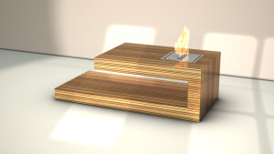 coffee table "FIRE"