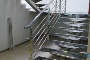 Stainless steel staircases : Manhattan