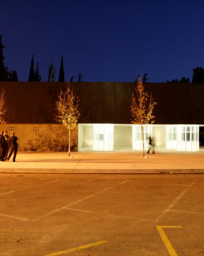 Kozala Cemetery - New Entrance Square and Service Building