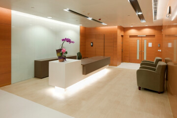 Reception Area, Private Ward