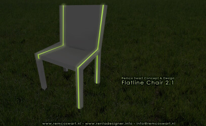 Flatline chair 2.1 outdoor/garden version