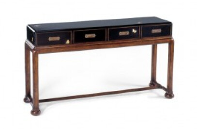 Black Painted Console Table