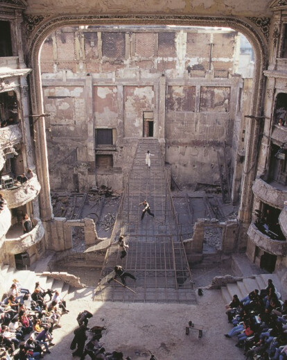 Intervencion En Las Ruinas Del Teatro Municipal De Lima