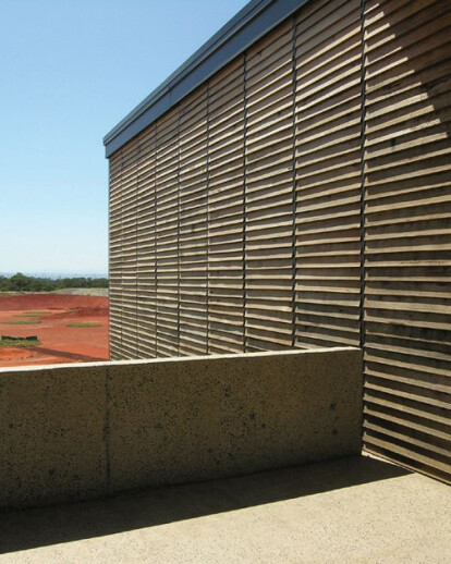 Visitor centre for royal botanic gardens