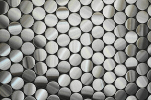 Penny Stainless Steel Tile