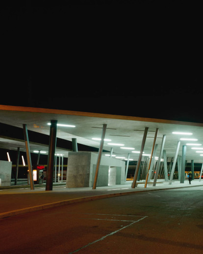 Hoenheim-Nord Terminus and Car Park