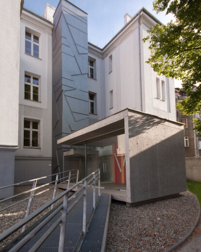 Entrance hall at Secondary School in Gliwice