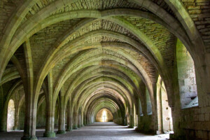 Washrooms @ Fountains Abbey (National Trust) UK