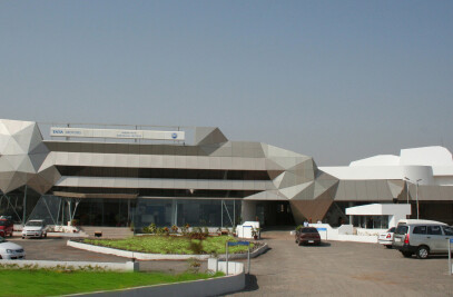 Tata Motors showroom and service station 