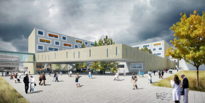 Atelier Thomas Pucher wins Salzburg Regional Hospital extension - SALK