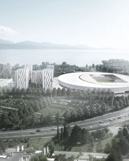 Sports complex and urban re-design