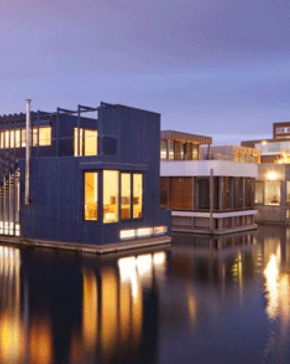 floating house IJburg Amsterdam