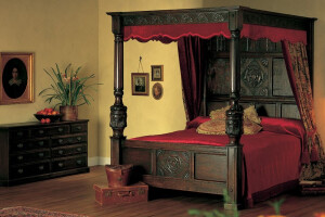 Jacobean bed