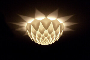 Dahlia Sconce Light D32