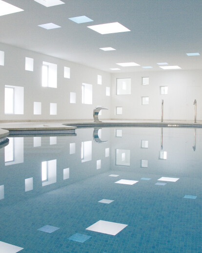 Indoor pool for an hotel