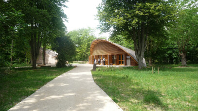Ecotourism center in Fontainebleau Forest 