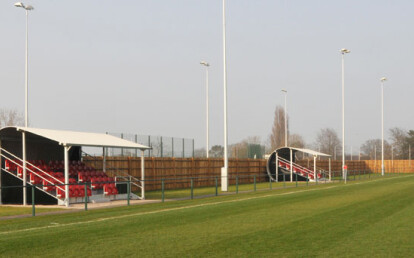 Sports spectator football grandstand