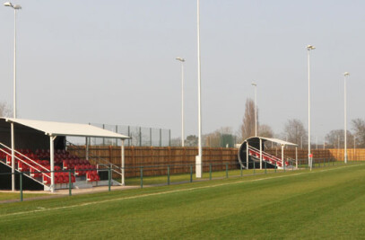 Solent University Football Grandstands