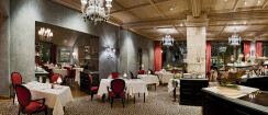 Gstaad Palace Restaurant & Bugia Chandeliers by DE MAJO