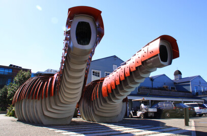 Kumutoto Toilets, Wellington, New Zealand