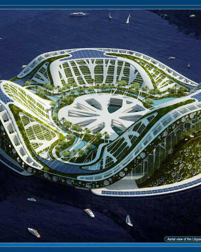 LILYPAD, A FLOATING ECOPOLIS FOR CLIMATICAL REFUGEES