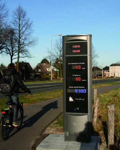 Falco Cycle Counters Recently installed in Apeldoorn