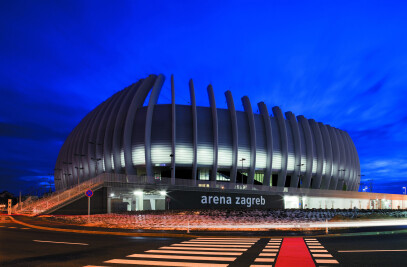 Arena Zagreb: hot water