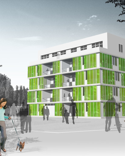 Micro-algae prove ideal for making green facades     