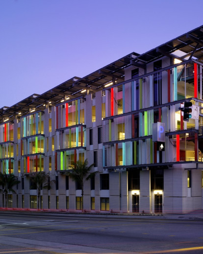 Santa Monica Civic Center Parking Structure 