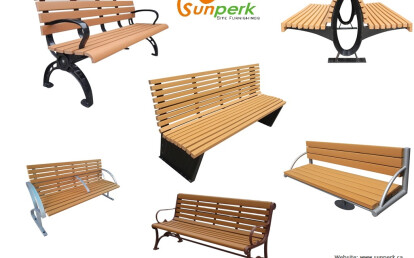 Sunperk Site Furnishings - Park Bench