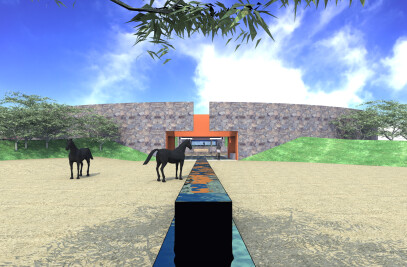 HORSE STABLES l