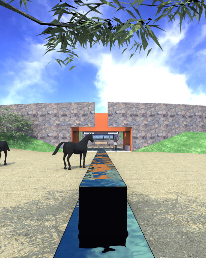 HORSE STABLES l
