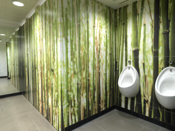 Washroom Cubicles and Urinal Ducting