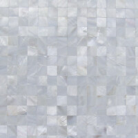 white mother of pearl mosaic tiles